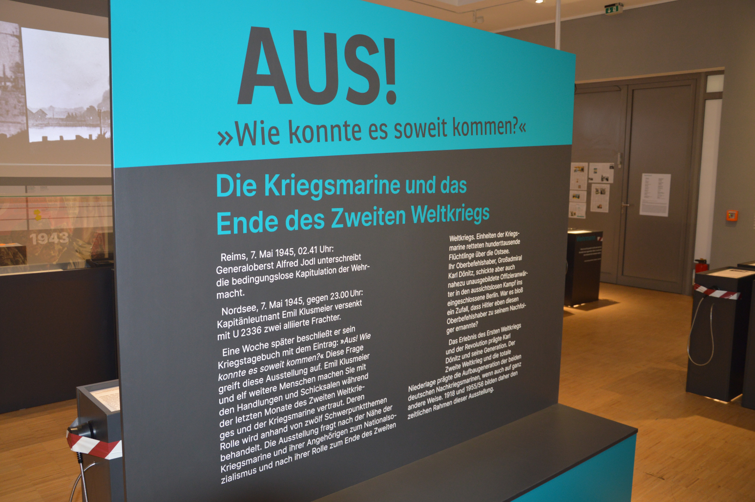 Führung durch die Sonderausstellung: Aus! 1945 „Wie konnte ...